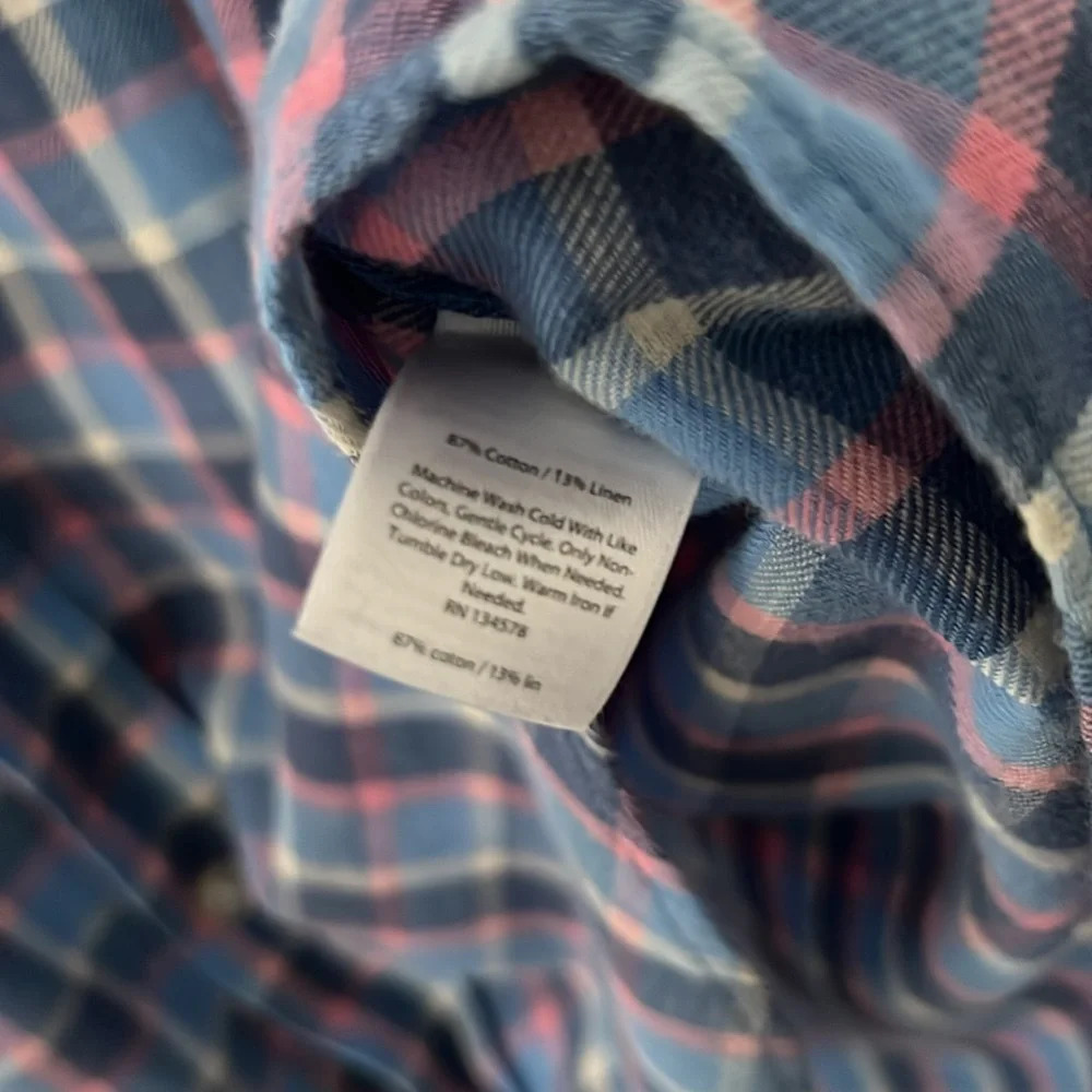 Vineyard Vines men’s slim fit Crosby button down Shirt Size Medium - Picture 4 of 9